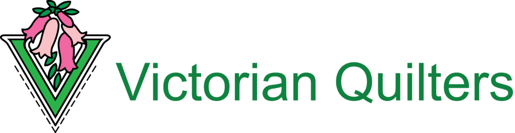 Vic Quilters Logo colour with wording final
